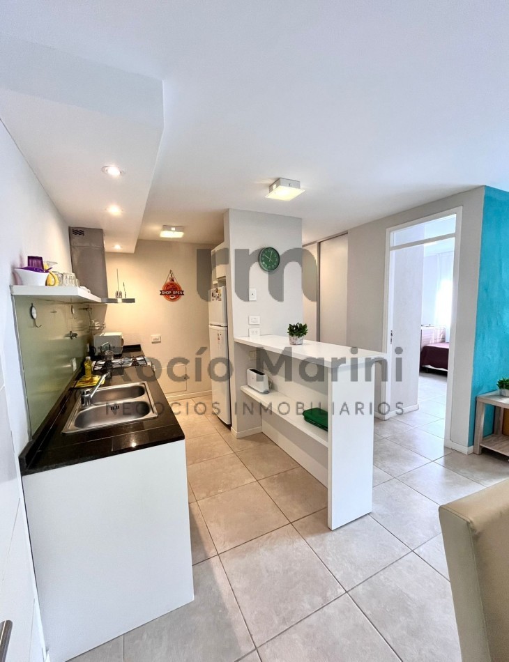 PINAMAR - Departamento 3 ambientes con parque